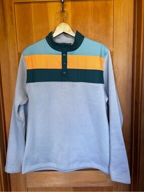 Men's Swannies Golf Snap-Placket Fleece Pullover